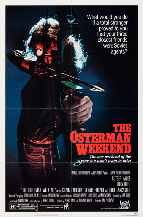 the movie poster: The Osterman Weekend (1983)