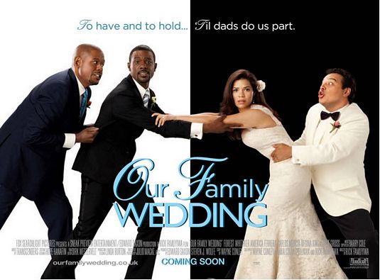 1000 piece jigsaw puzzle for the movie poster: Our Family Wedding (2010) ver2
