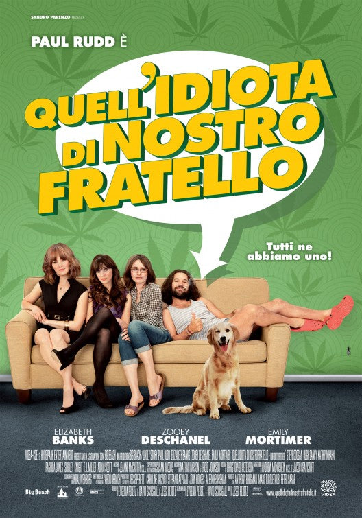 1000 piece jigsaw puzzle for the movie poster: Our Idiot Brother (2011) ver4