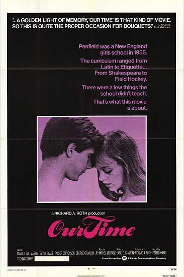 the movie poster: Our Time (1974)