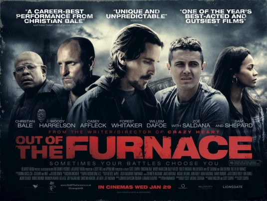 1000 piece jigsaw puzzle for the movie poster: Out of the Furnace (2013) ver3