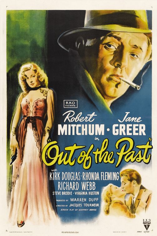 the movie poster: Out of the Past (1947)