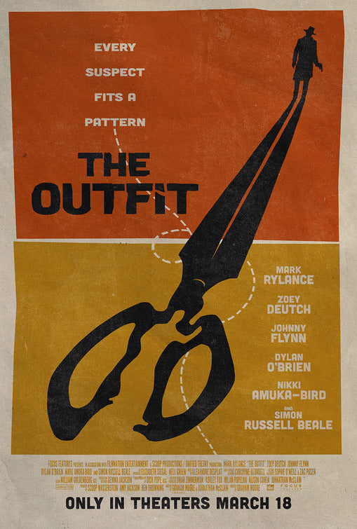 1000 piece jigsaw puzzle for the movie poster: The Outfit (2022)