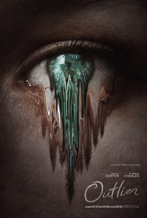 1000 piece jigsaw puzzle for the movie poster: Outlier (2021)