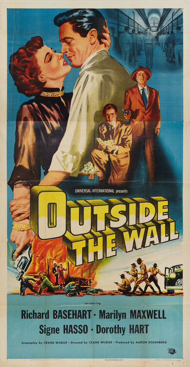 1000 piece jigsaw puzzle for the movie poster: Outside the Wall (1950) ver2