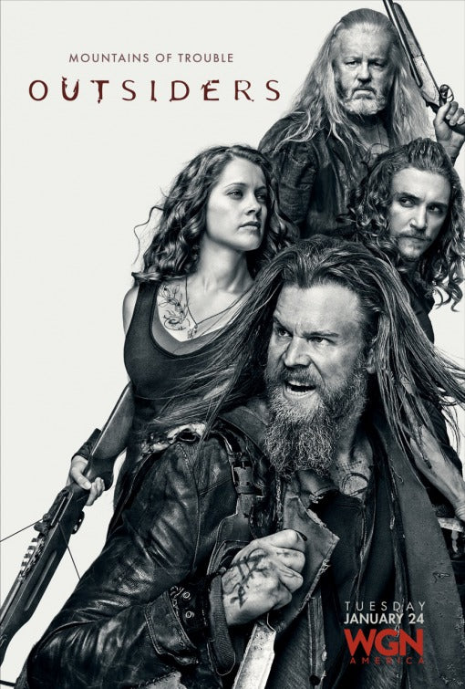 1000 piece jigsaw puzzle for tv poster: Outsiders, ver5