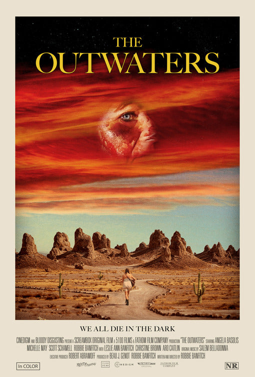 1000 piece jigsaw puzzle for the movie poster: The Outwaters (2023)