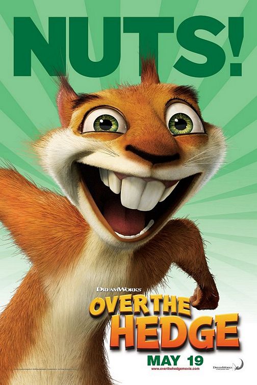 the movie poster: Over the Hedge (2006) ver3