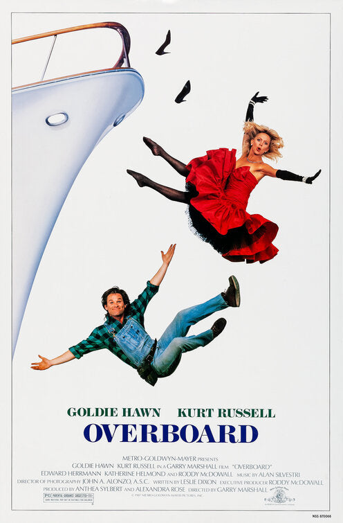 the movie poster: Overboard (1987)