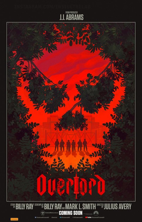 1000 piece jigsaw puzzle for the movie poster: Overlord (2018) ver5