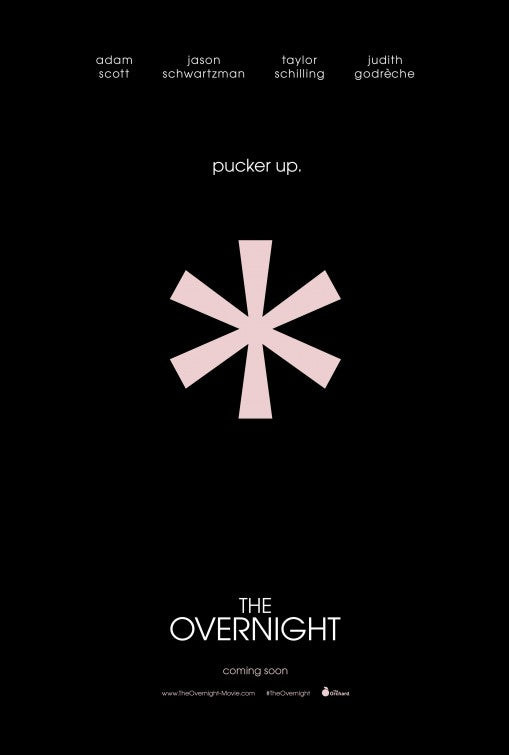 1000 piece jigsaw puzzle for the movie poster: The Overnight (2015)
