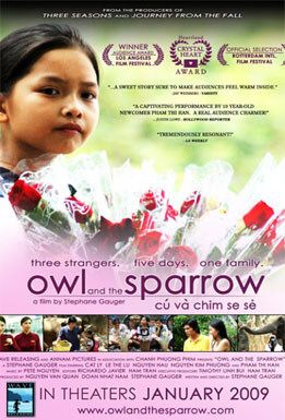the movie poster: Owl and the Sparrow (2009)