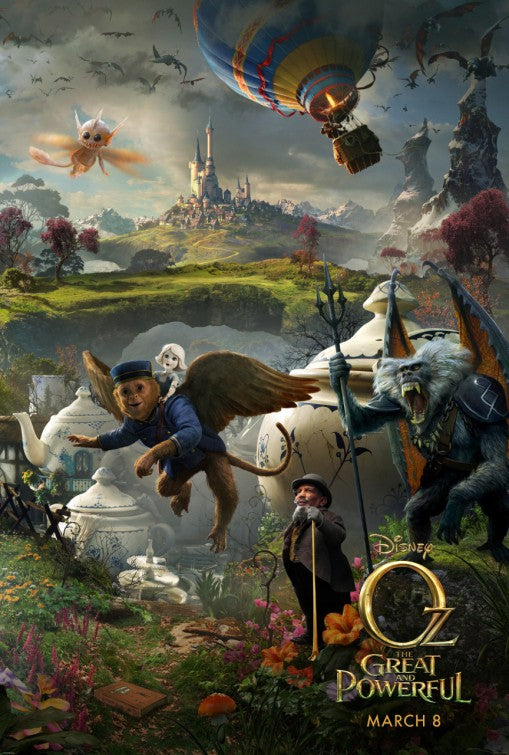 1000 piece jigsaw puzzle for the movie poster: Oz: The Great and Powerful (2013) ver3