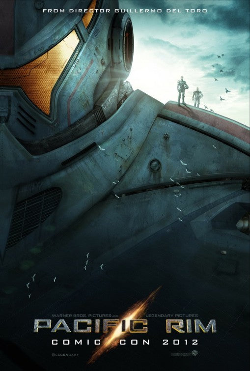 1000 piece jigsaw puzzle for the movie poster: Pacific Rim (2013)