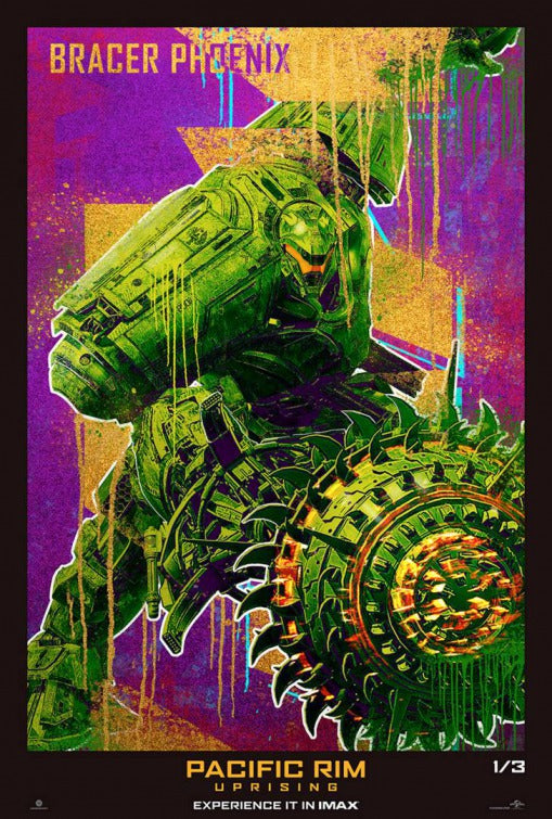 1000 piece jigsaw puzzle for the movie poster: Pacific Rim Uprising (2018) ver12