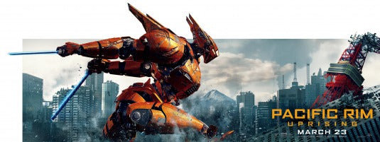 1000 piece jigsaw puzzle for the movie poster: Pacific Rim Uprising (2018) ver28