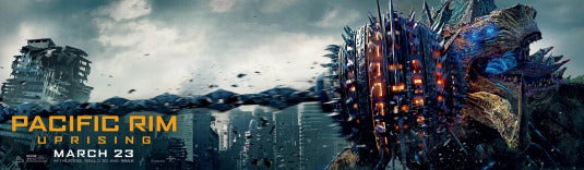 1000 piece jigsaw puzzle for the movie poster: Pacific Rim Uprising (2018) ver33