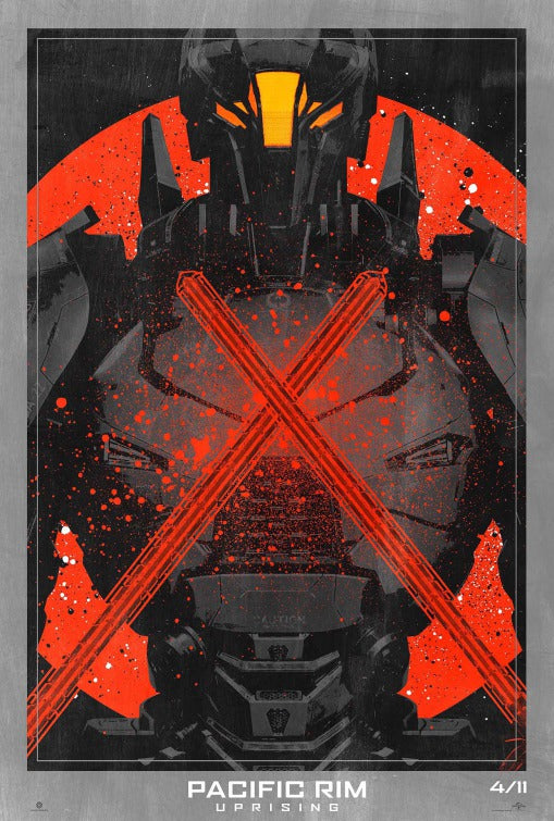 1000 piece jigsaw puzzle for the movie poster: Pacific Rim Uprising (2018) ver41