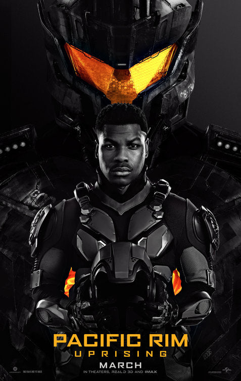 1000 piece jigsaw puzzle for the movie poster: Pacific Rim Uprising (2018) ver7