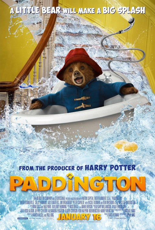 1000 piece jigsaw puzzle for the movie poster: Paddington Bear (2014) ver15