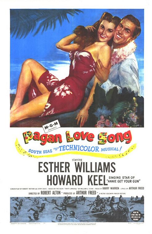 the movie poster: Pagan Love Song (1950)