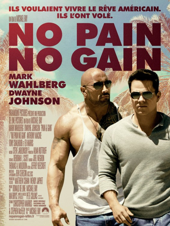 1000 piece jigsaw puzzle for the movie poster: Pain and Gain (2013) ver6