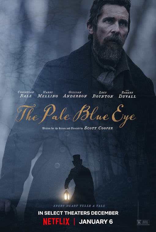 1000 piece jigsaw puzzle for the movie poster: The Pale Blue Eye (2022)