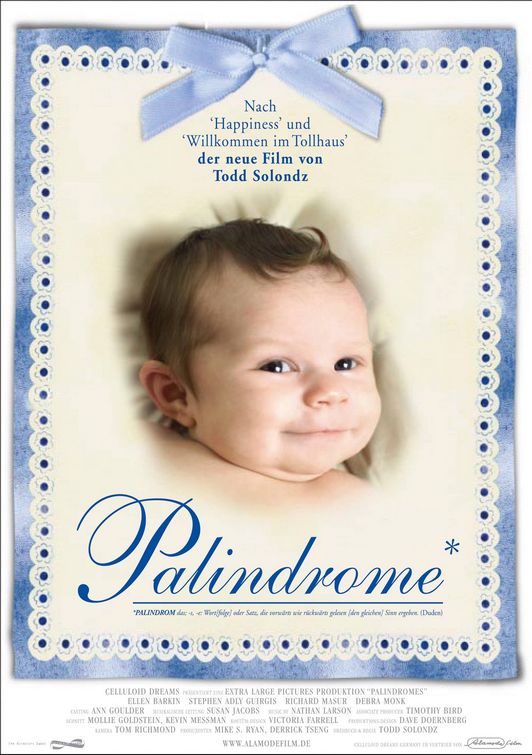 the movie poster: Palindromes (2004) ver2