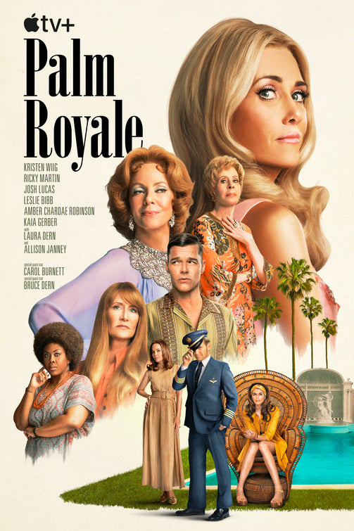 1000 piece jigsaw puzzle for tv poster: Palm Royale
