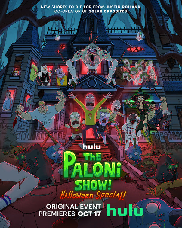 1000 piece jigsaw puzzle for tv poster: The Paloni Show! Halloween Special!