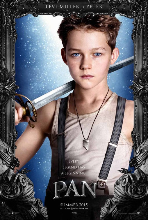 1000 piece jigsaw puzzle for the movie poster: Pan (2015)