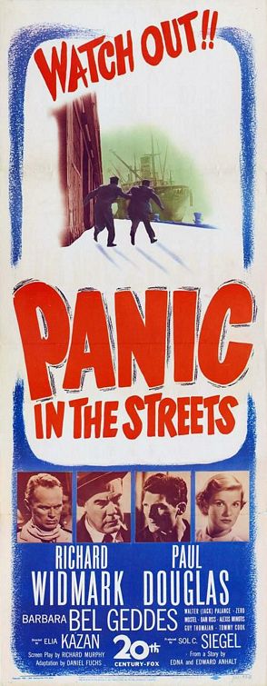 the movie poster: Panic in the Streets (1950) ver2