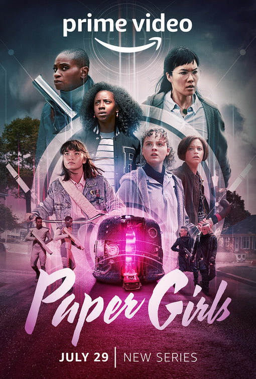 1000 piece jigsaw puzzle for tv poster: Paper Girls, ver5