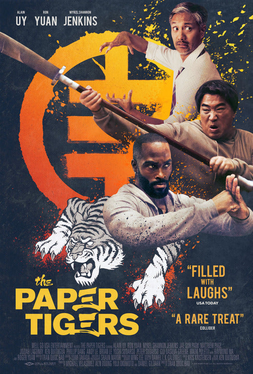 1000 piece jigsaw puzzle for the movie poster: The Paper Tigers (2021)