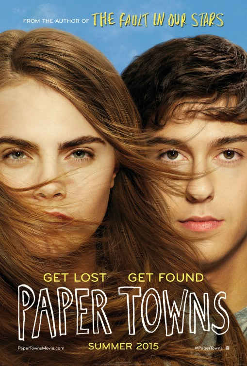 1000 piece jigsaw puzzle for the movie poster: Paper Towns (2015)