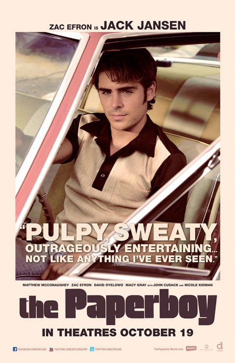 1000 piece jigsaw puzzle for the movie poster: The Paperboy (2012) ver5