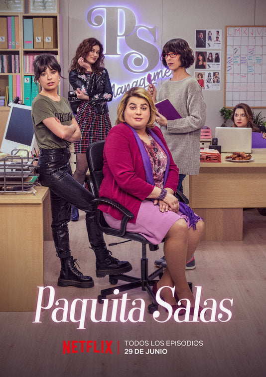 1000 piece jigsaw puzzle for tv poster: Paquita Salas, ver2