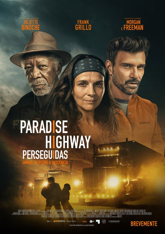 1000 piece jigsaw puzzle for the movie poster: Paradise Highway (2022)