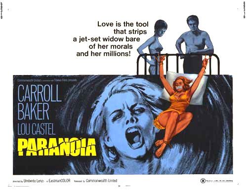 the movie poster: Paranoia (1969) ver2