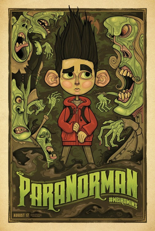 1000 piece jigsaw puzzle for the movie poster: ParaNorman (2012) ver5