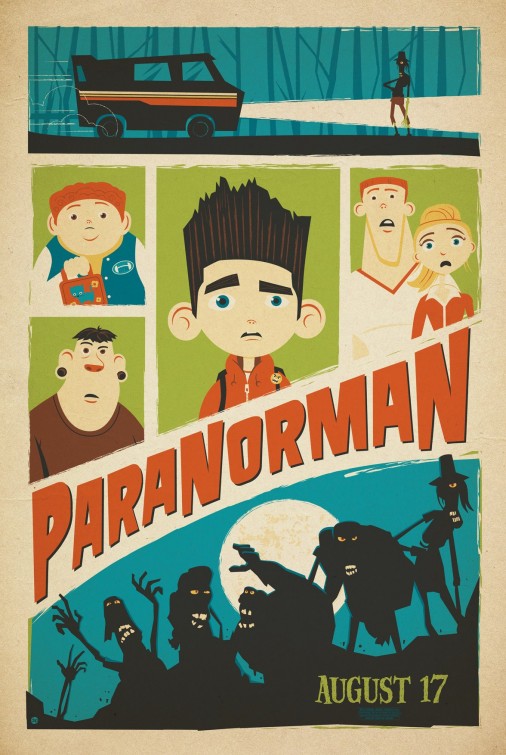 1000 piece jigsaw puzzle for the movie poster: ParaNorman (2012) ver7