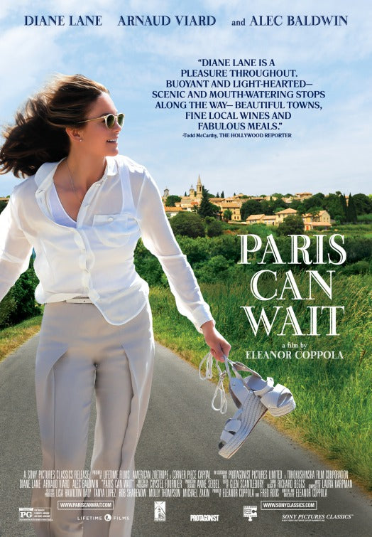 1000 piece jigsaw puzzle for the movie poster: Paris Can Wait (2017)