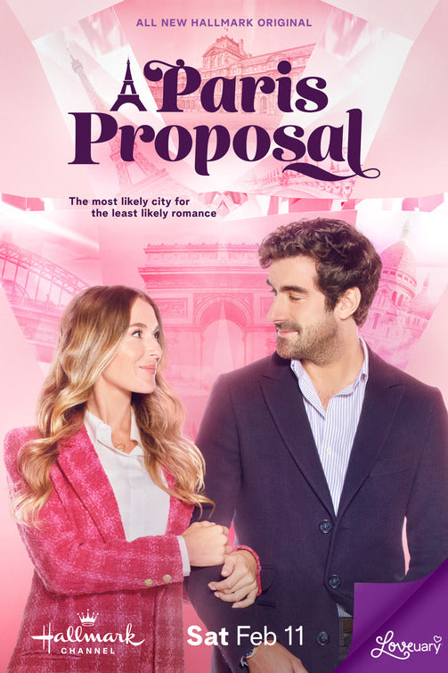 1000 piece jigsaw puzzle for the movie poster: A Paris Proposal (2023)