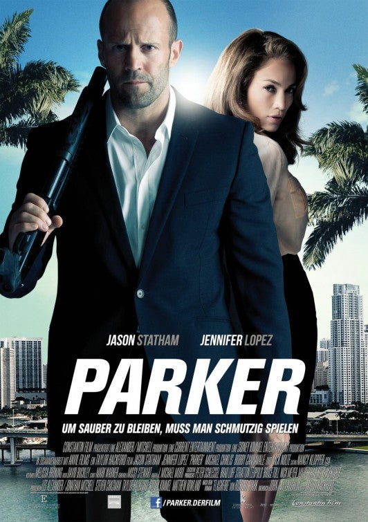 1000 piece jigsaw puzzle for the movie poster: Parker (2013) ver2