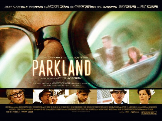 1000 piece jigsaw puzzle for the movie poster: Parkland (2013) ver4