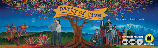 1000 piece jigsaw puzzle for tv poster: Party of Five, ver2