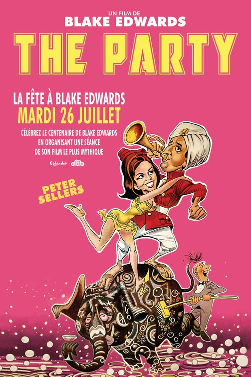 1000 piece jigsaw puzzle for the movie poster: The Party (1968) ver2