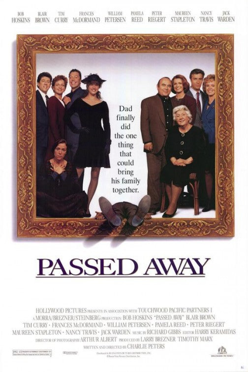 the movie poster: Passed Away (1992)