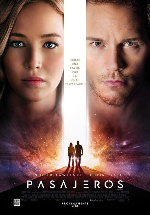 1000 piece jigsaw puzzle for the movie poster: Passengers (2016) ver3
