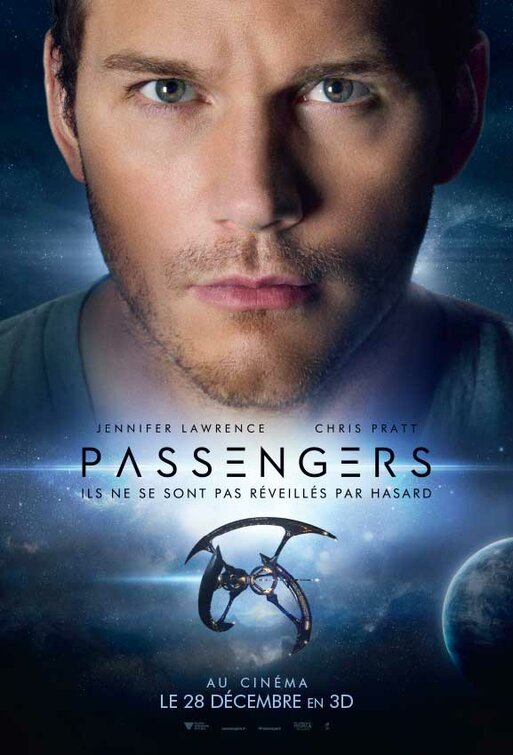1000 piece jigsaw puzzle for the movie poster: Passengers (2016) ver8
